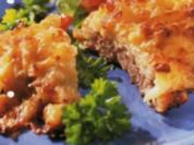 Rezept: Nackensteak mit Kartoffelkruste Nackensteak mit Kartoffelkruste - Rezept