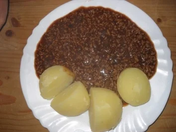 Rezept: Liane's Gehacktesstippe Liane's Gehacktesstippe - Rezept