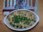 Nudel-Rosenkohl-Auflauf - Rezept