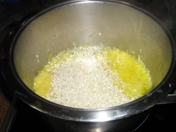 Risotto alla Milanese Rosa - Rezept