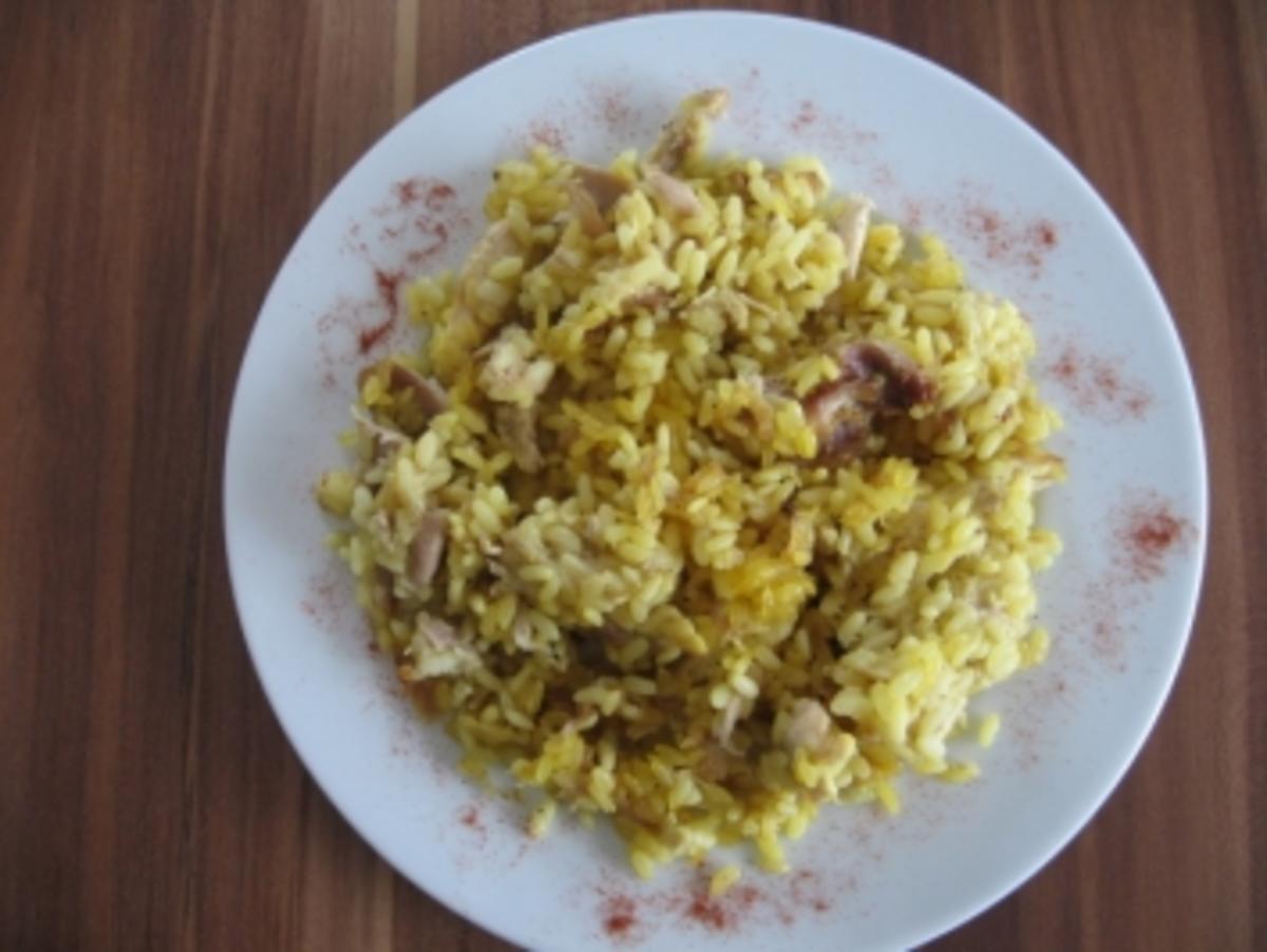 Bilder für 1 HUHN - 2 ESSEN / RISOTTO UND PASTA MIT HUHN - Rezept