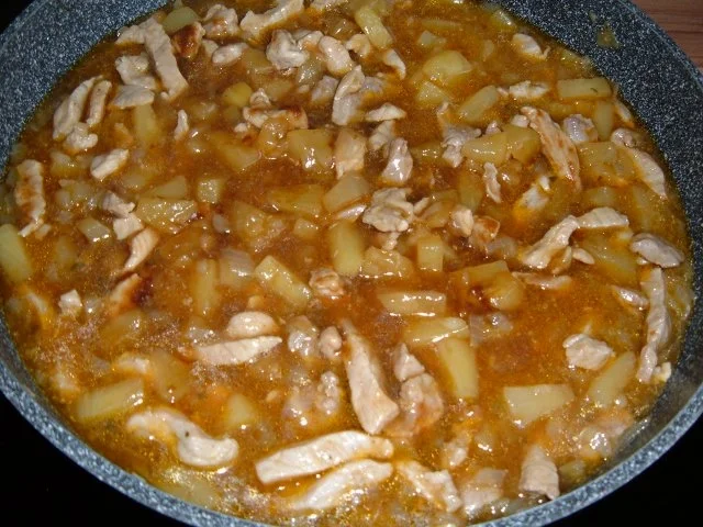 Rezept: Fleisch : Schweinegeschnetzeltes Bild Nr. 3 Fleisch : Schweinegeschnetzeltes - Rezept - Bild Nr. 3