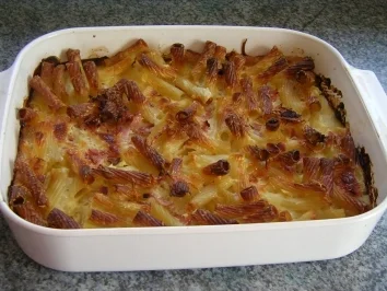 Rezept: Ginas-Nudelauflauf Bild Nr. 2 Ginas-Nudelauflauf - Rezept - Bild Nr. 2