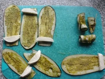 Auberginenpäckchen - Rezept - Bild Nr. 4