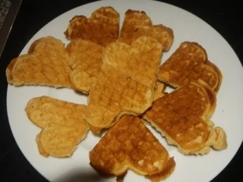 Rezept: Waffeln: Waffeln knusprig und süß!!!! Waffeln: Waffeln knusprig und süß!!!! - Rezept