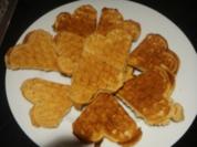 Waffeln: Waffeln knusprig und süß!!!! - Rezept