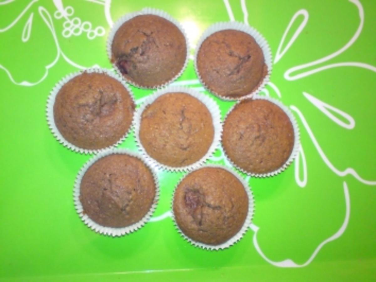 Bilder für Kirsch-Schoko-Muffin - Rezept