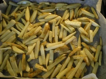 Rezept: Pommes selbstgemacht Pommes selbstgemacht - Rezept