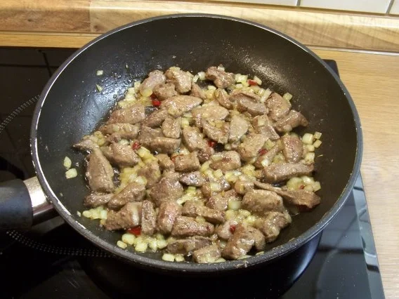 Eier-Leber-Pfanne - Rezept - Bild Nr. 2