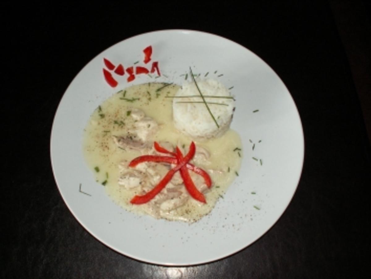 Bilder für Geflügel ~ Hühnerfrikassee - Rezept