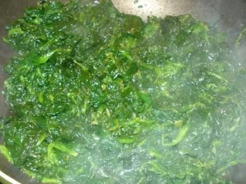 Rezept: Spinatomelett Bild Nr. 2 Spinatomelett - Rezept - Bild Nr. 2