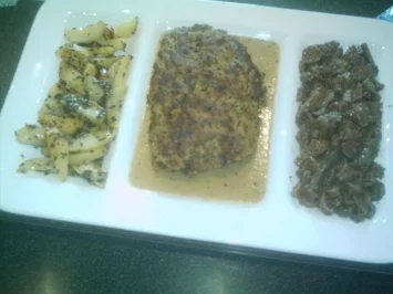 Rinderbraten mit Senf-Sesam-Kruste - Rezept