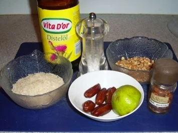 Dattel-Walnuss-Reis - Rezept