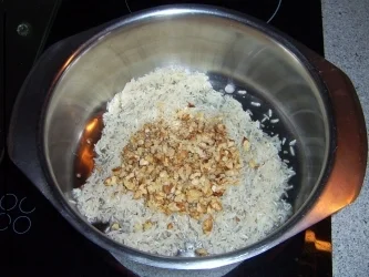 Dattel-Walnuss-Reis - Rezept