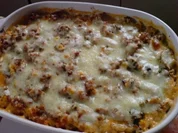 Rezept: Gehacktes Reisauflauf Gehacktes Reisauflauf - Rezept