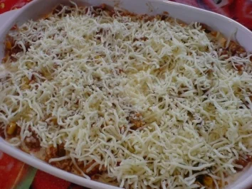 Gehacktes Reisauflauf - Rezept