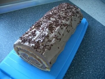 Biscuitrolle - Rezept