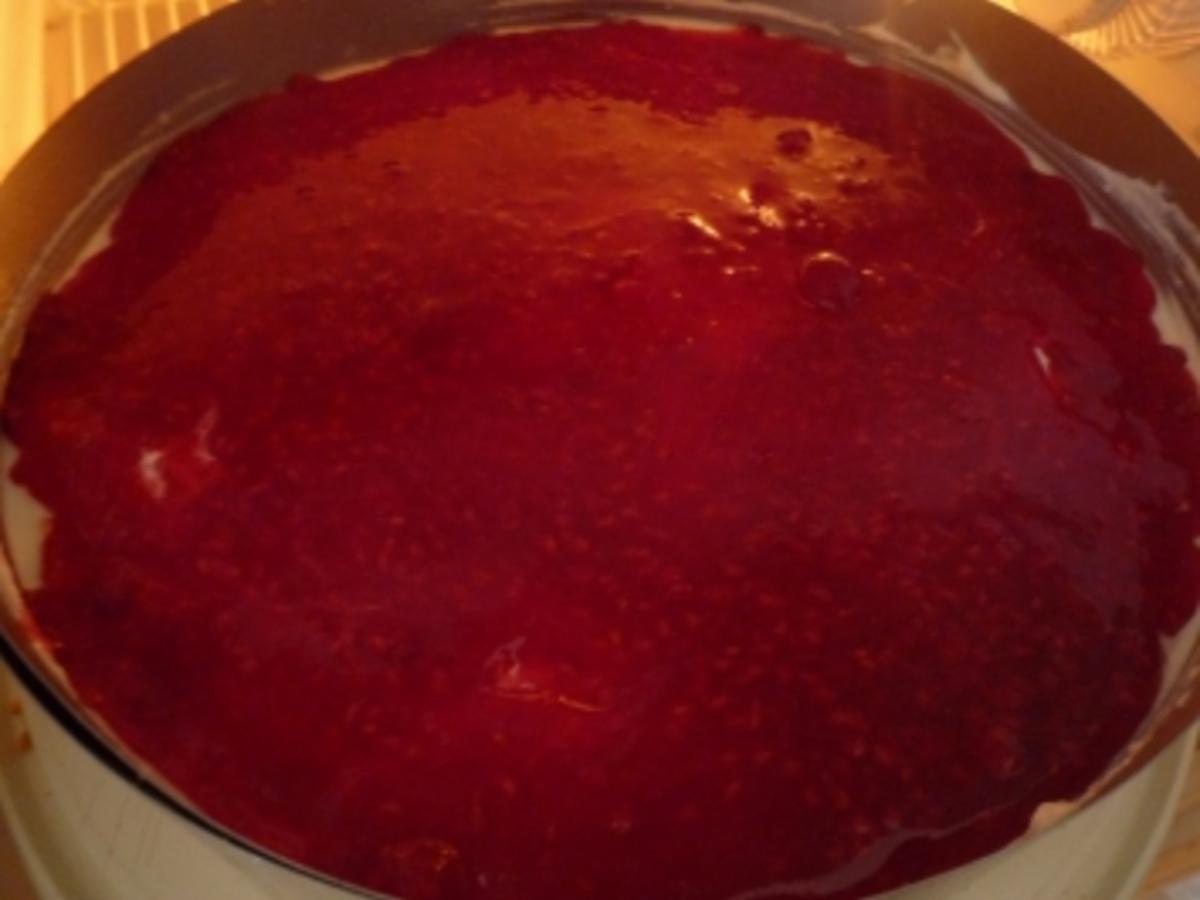 Himbeer Schmand Torte - schnell &amp; einfach - 289 kcal/100g