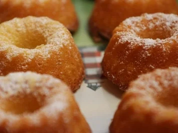 Rezept: Safran-Mini-Gugelhüpfer Safran-Mini-Gugelhüpfer - Rezept