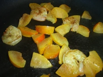 Nudeln-Garnelen-Pfanne - Rezept