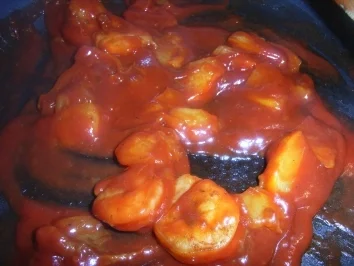 Nudeln-Garnelen-Pfanne - Rezept