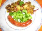 Brägele mit Burebratwürschtle - Rezept