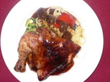 Hühnchen mit Balsamicozwiebeln - Rezept - Bild Nr. 9