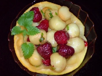 Melonensalat - Rezept