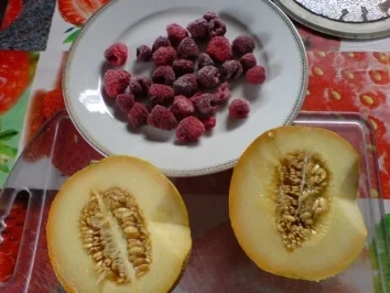 Melonensalat - Rezept