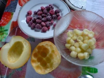 Melonensalat - Rezept