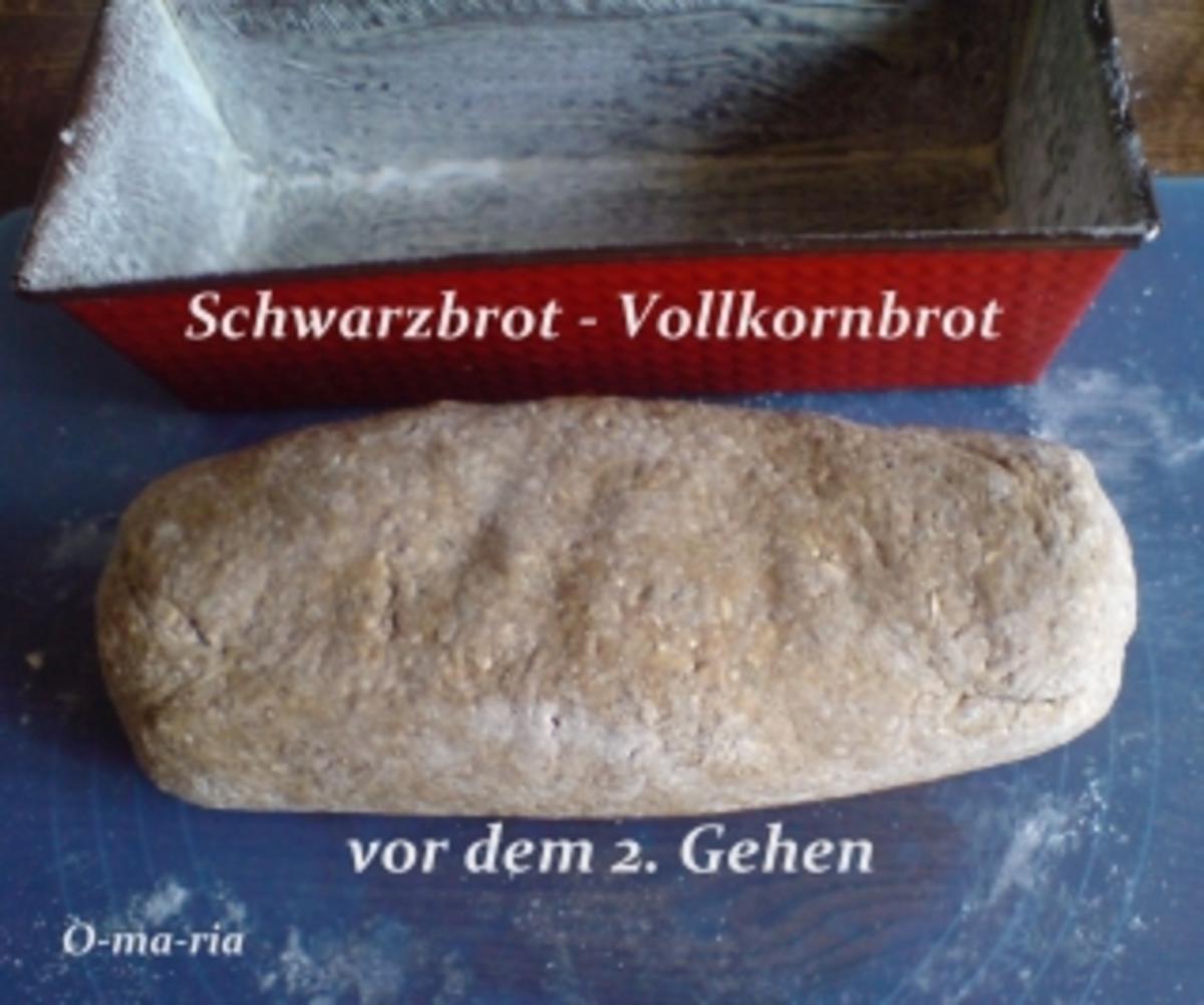 Brot ~ Schwarzbrot  ~  Vollkornbrot - Rezept - Bild Nr. 3