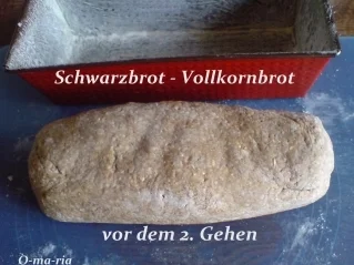 Brot ~ Schwarzbrot  ~  Vollkornbrot - Rezept - Bild Nr. 3