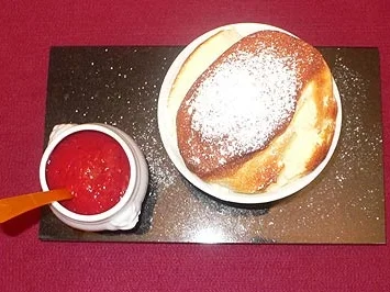 Rezept: Ziegenkäse-Soufflé Ziegenkäse-Soufflé - Rezept