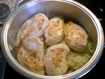 Rezept: Hähnchen mit einem Hauch Toscana>> Hähnchen mit einem Hauch Toscana>> - Rezept