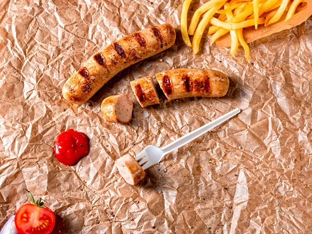 Rezept: Currywurst Pommes Bild Nr. 2 Currywurst Pommes - Rezept - Bild Nr. 2