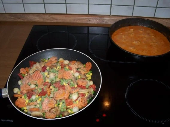 Geflügelpfanne - Rezept