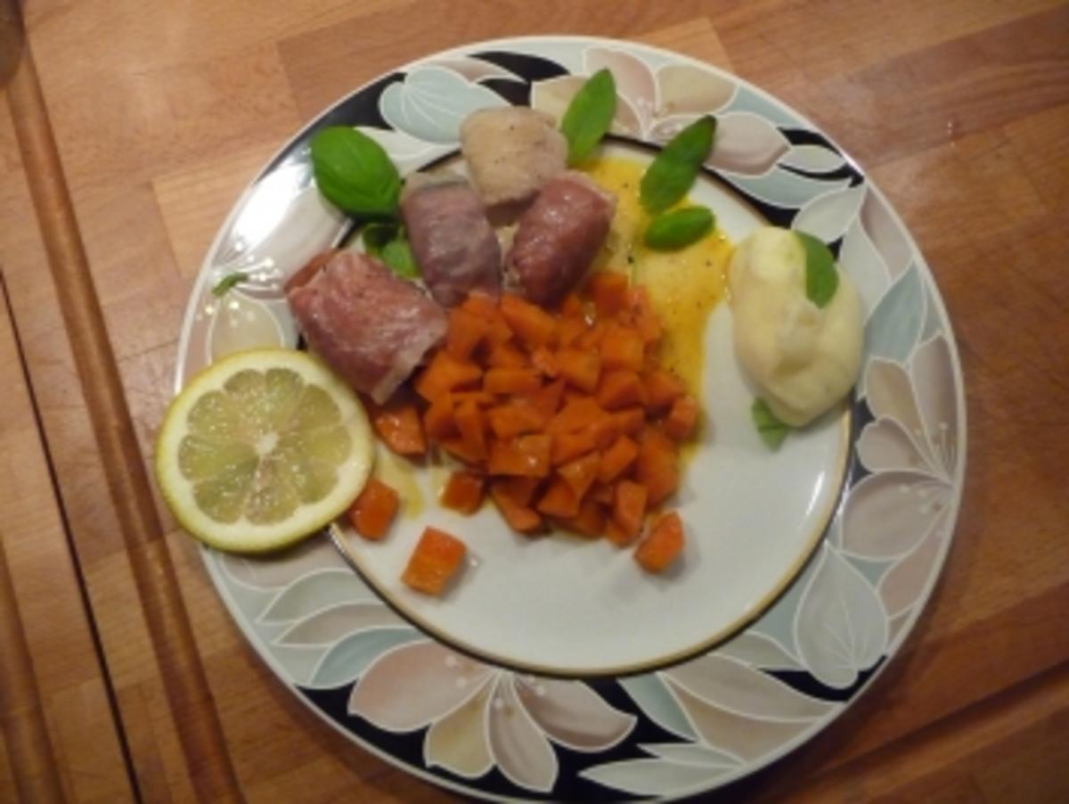 Bilder für Saltimbocca vom Seeteufel - Rezept