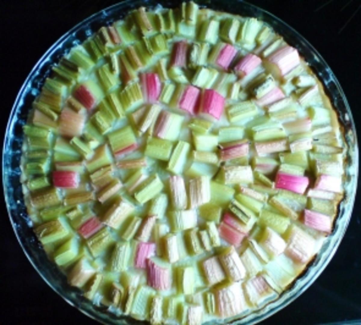 Kuchen  Rhabarberkuchen mit Baiser - Rezept - Bild Nr. 4