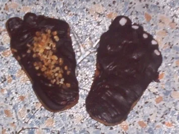 Schwarze Füße... - Rezept