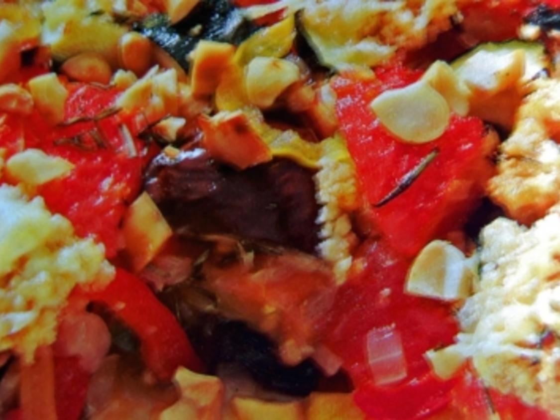 Ratatouille Gratin mit Emmentaler