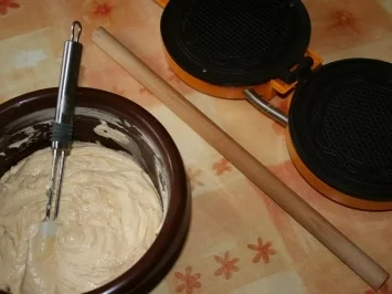 Rezept: Hörnchen Waffeln Bild Nr. 5 Hörnchen Waffeln - Rezept - Bild Nr. 5