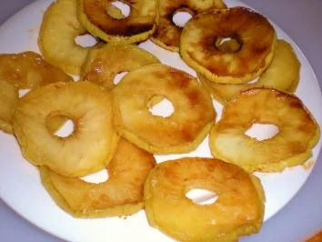 FLEISCH: Kalbsleber mit gerösteten Zwiebeln, karamellisierten Äpfeln - Rezept - Bild Nr. 3