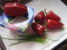 Babypaprika gefüllt - Rezept