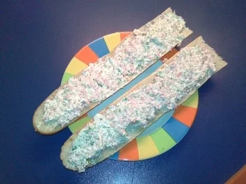 Rezept: Staudensellerie auf's Brot Staudensellerie auf's Brot - Rezept