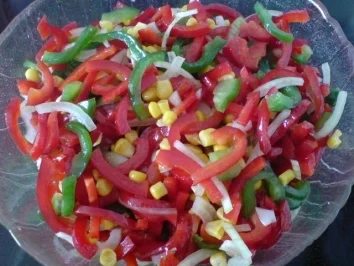 Paprikasalat - Rezept