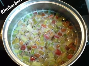 Sueßspeisen  Rhabarberreis - Rezept - Bild Nr. 2