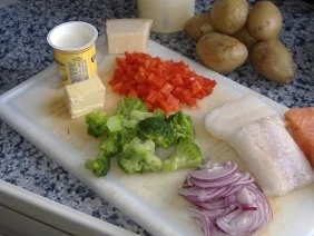 Kartoffelfischauflauf - Rezept