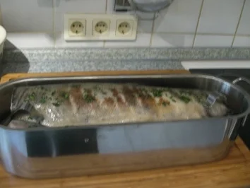 Wildlachs mit Kräutersoße - Rezept - Bild Nr. 5