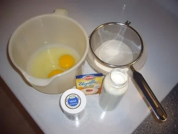 Rezept: Kikis Pfannkuchen Grundrezept Bild Nr. 2 Kikis Pfannkuchen Grundrezept - Rezept - Bild Nr. 2