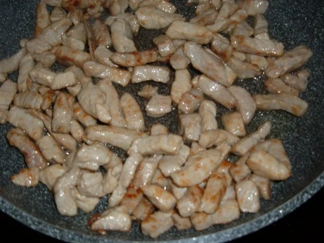 Fleisch : Schnitzelpfanne mit Champignons - Rezept - Bild Nr. 4